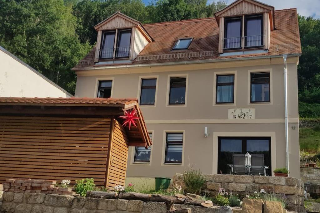 Ferienwohnung Salamander ピルナ エクステリア 写真